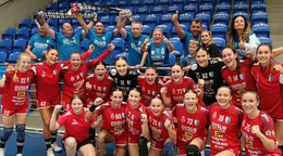 Hádzanárky HK Slovan Duslo Šaľa.