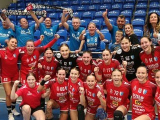 Hádzanárky HK Slovan Duslo Šaľa.