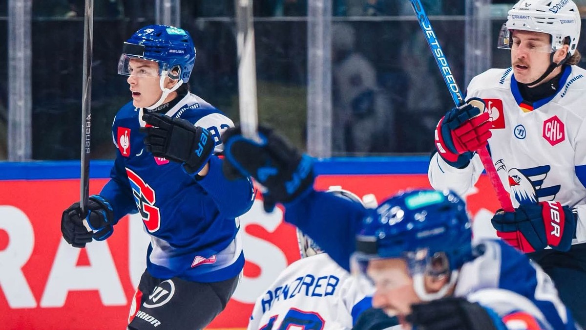 Fotka zo zápasu Fribourg-Gottéron﻿ - Adler Mannheim.