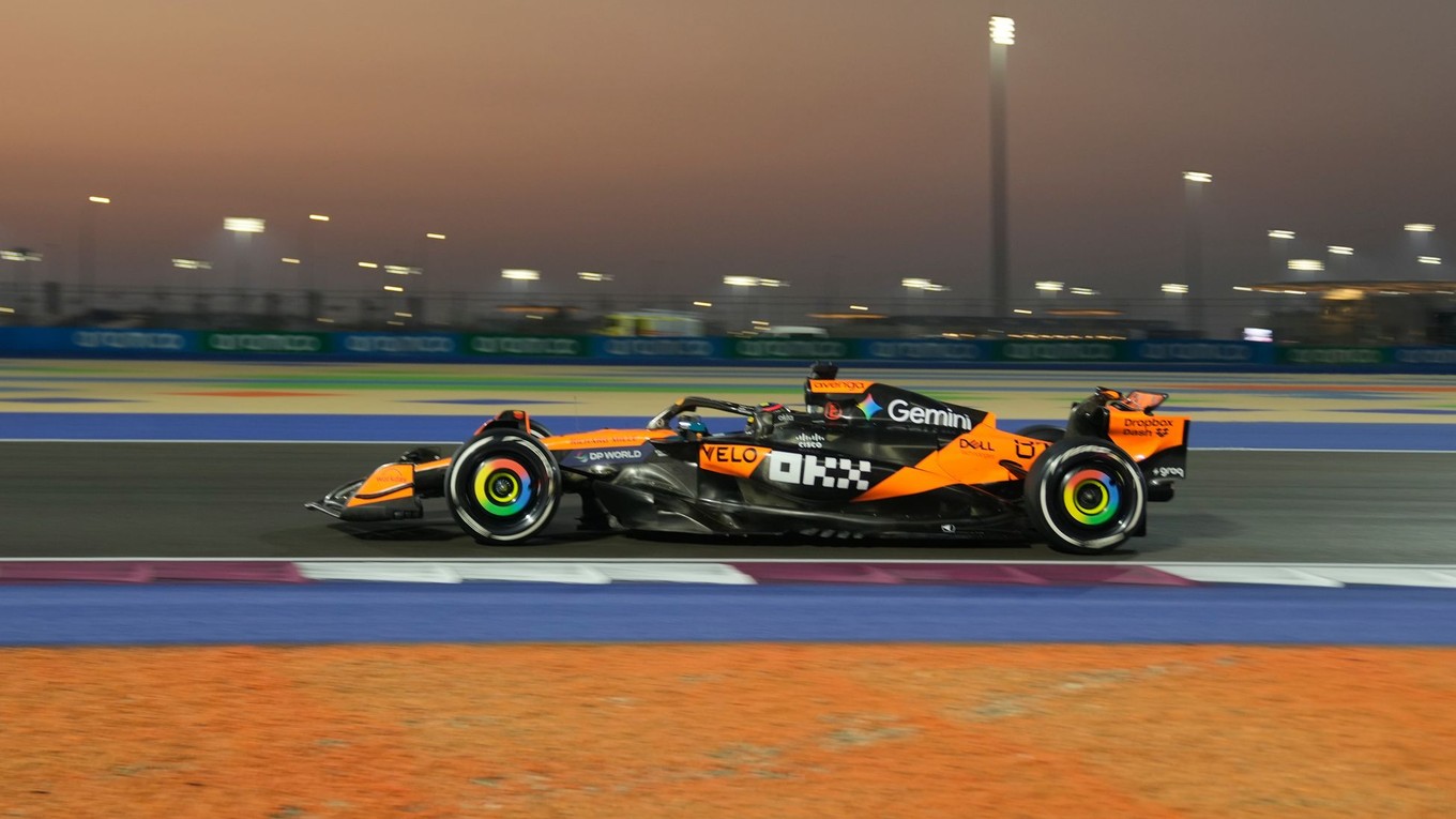 Oscar Piastri počas Veľkej ceny Kataru 2025.
