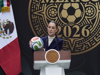 Mexická prezidentka Claudia Sheinbaumová.