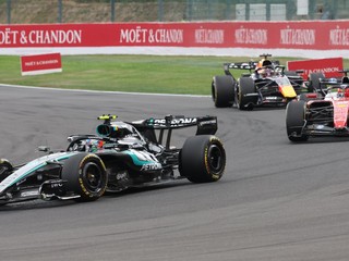 Taliansky jazdec F1 Kimi Antonelli na Mercedese počas VC Belgicka.
