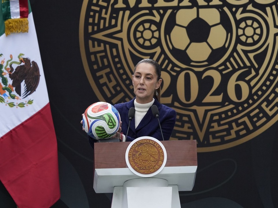 Mexická prezidentka Claudia Sheinbaumová.