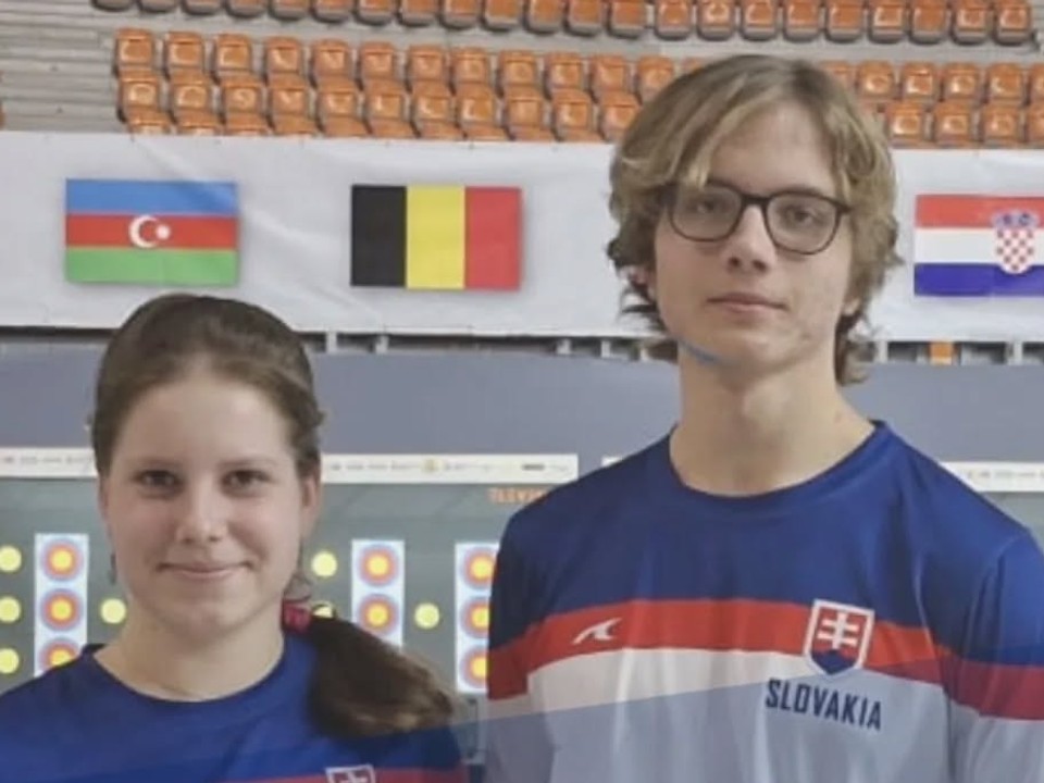 Adela Tollarovičová a Oliver Soták na ME.