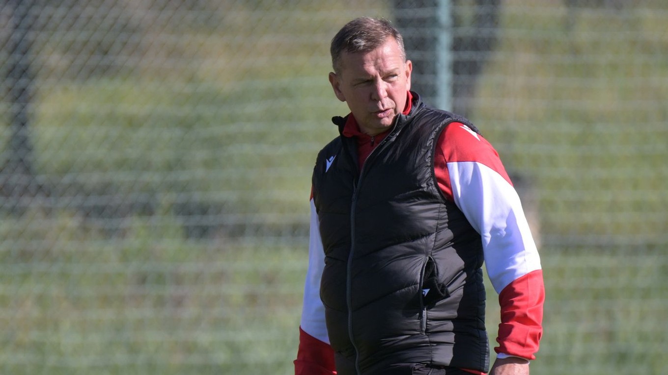 Hlavný tréner Jaroslav Kentoš. 