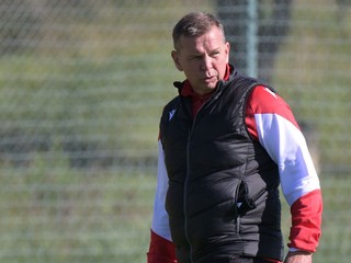 Hlavný tréner Jaroslav Kentoš. 