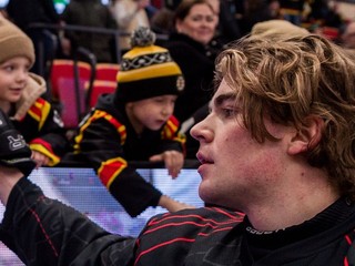 Slovenský útočník Michal Svrček v službách švédskeho Brynäs. 