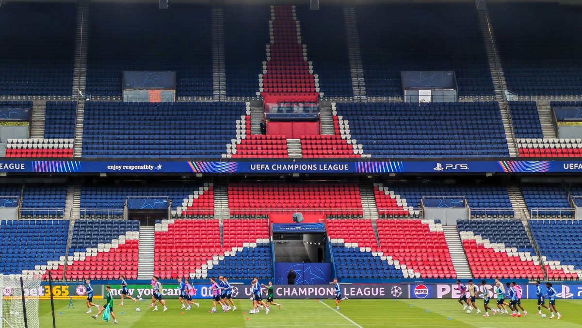 Na snímke štadión Park princov, na ktorom futbalisti ŠK Slovan Bratislava odohrajú zápas 1. kola ligovej fázy Ligy majstrov proti Parížu St. Germain.