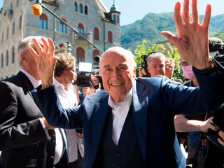 Bývalý šéf FIFA Joseph Blatter.