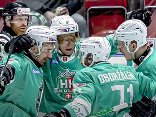 Hráči Skalice oslavujú víťazstvo