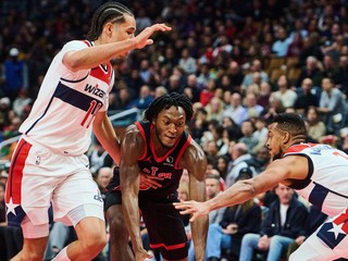 Hráči Toronta a Washingtonu.