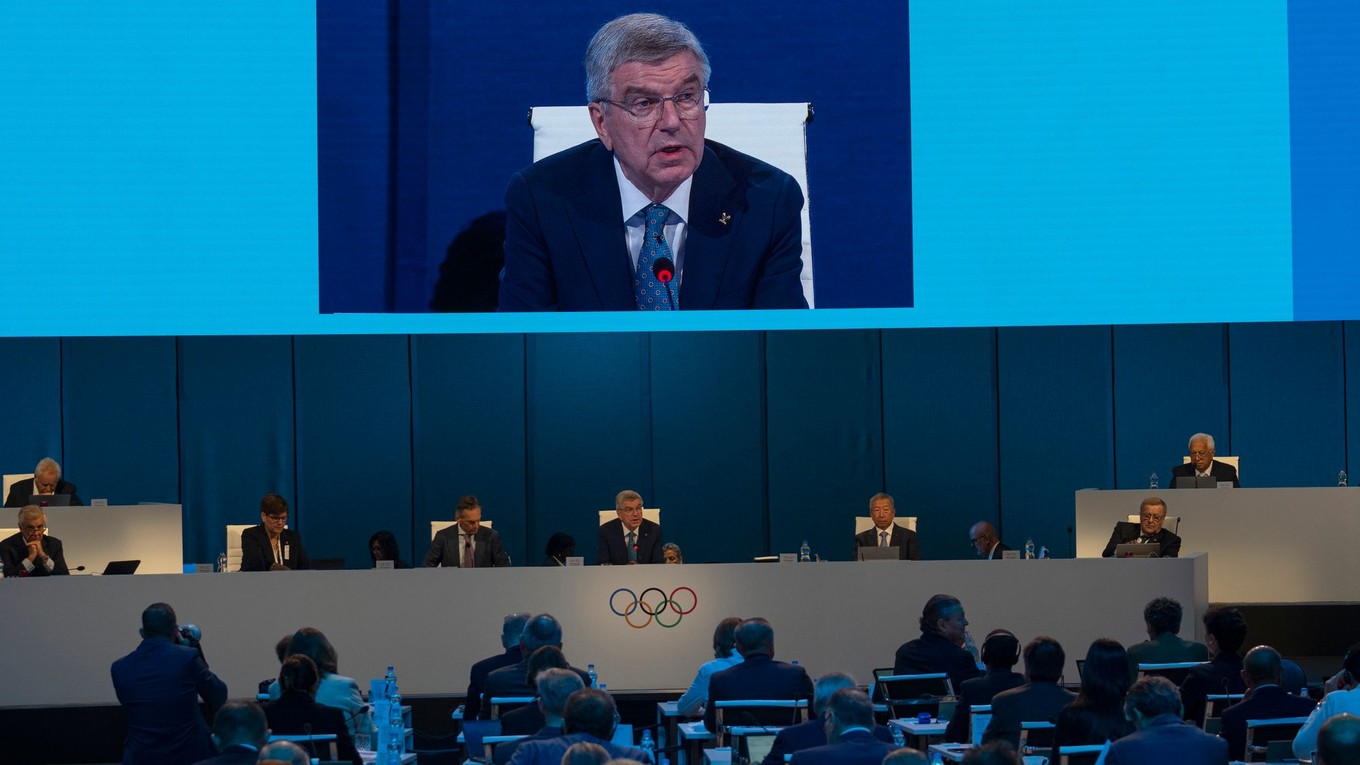 Zasadnutie Medzinárodného olympijského výboru.