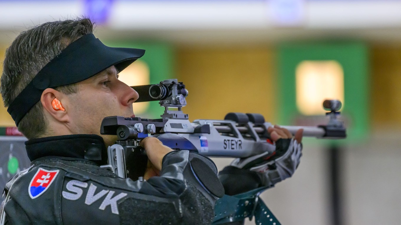 Sovenský parastrelec Radoslav Malenovský.