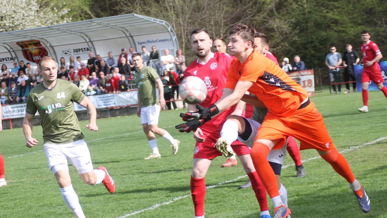 Fotka zo zápasu FK Gerlachov - Partizán Bardejov.