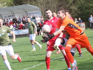 Fotka zo zápasu FK Gerlachov - Partizán Bardejov.