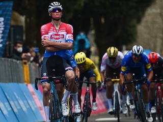 Mathieu van der Poel na Tirreno - Adriatico 2021.