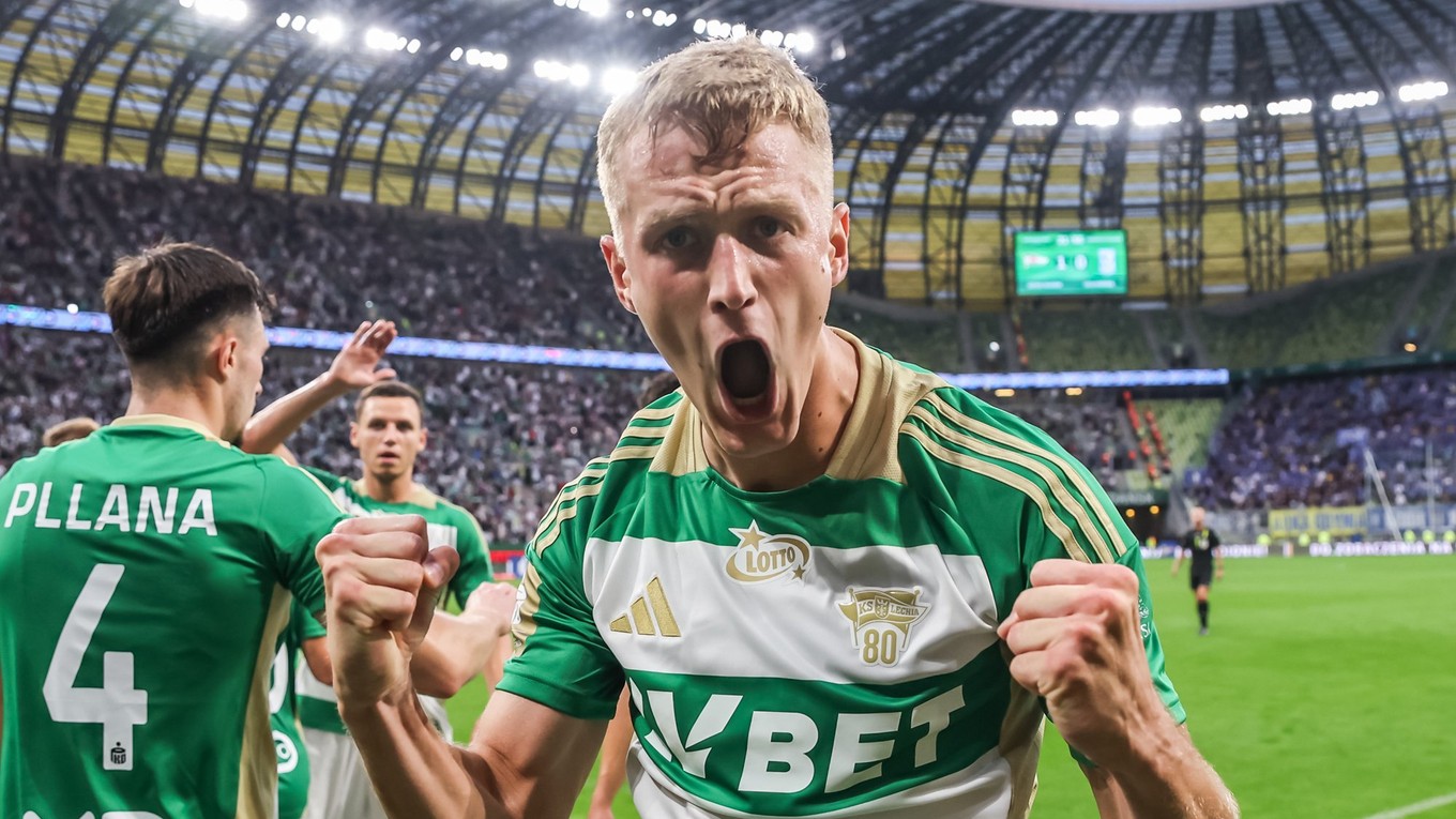 Tomáš Bobček oslavuje gól