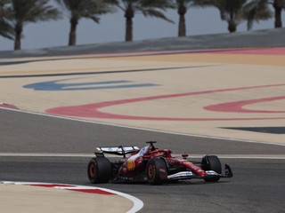 Charles Leclerc na Ferrari.