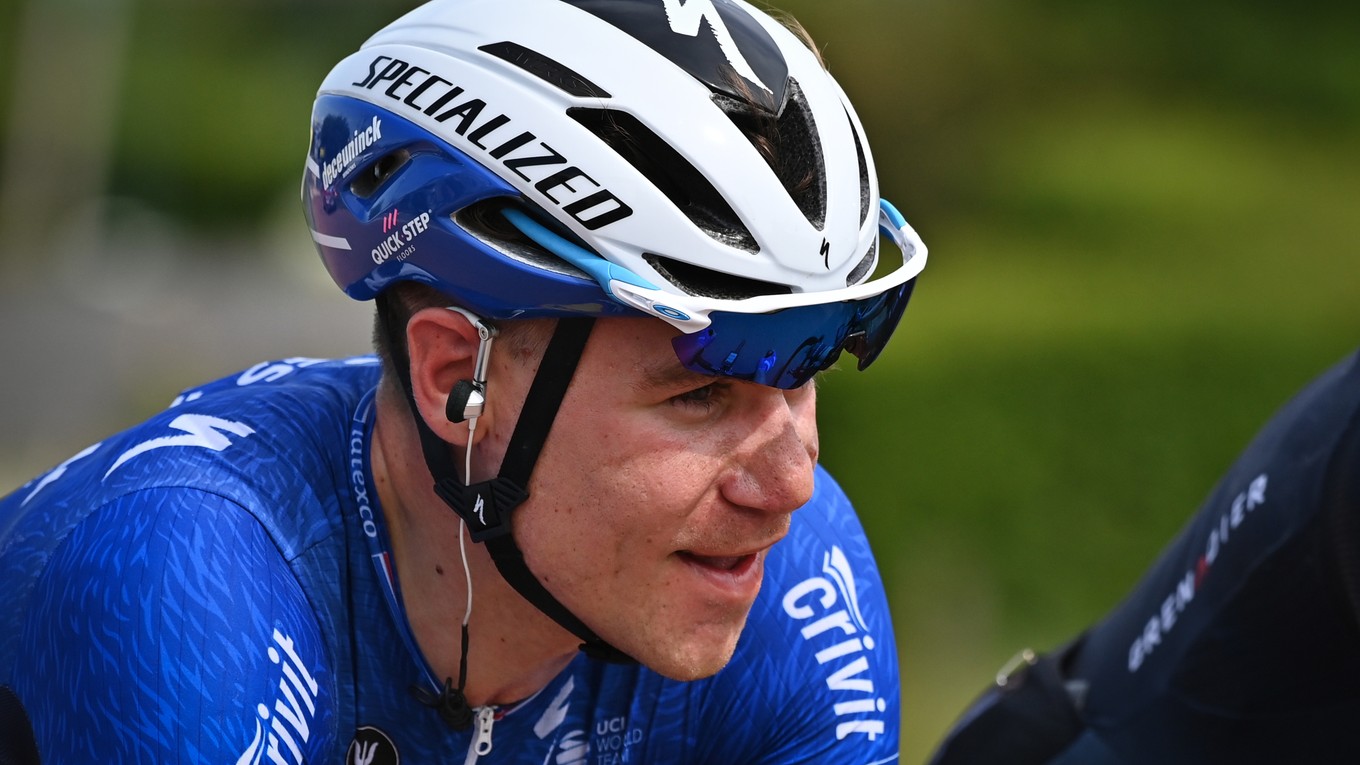 Holandský cyklista Fabio Jakobsen.