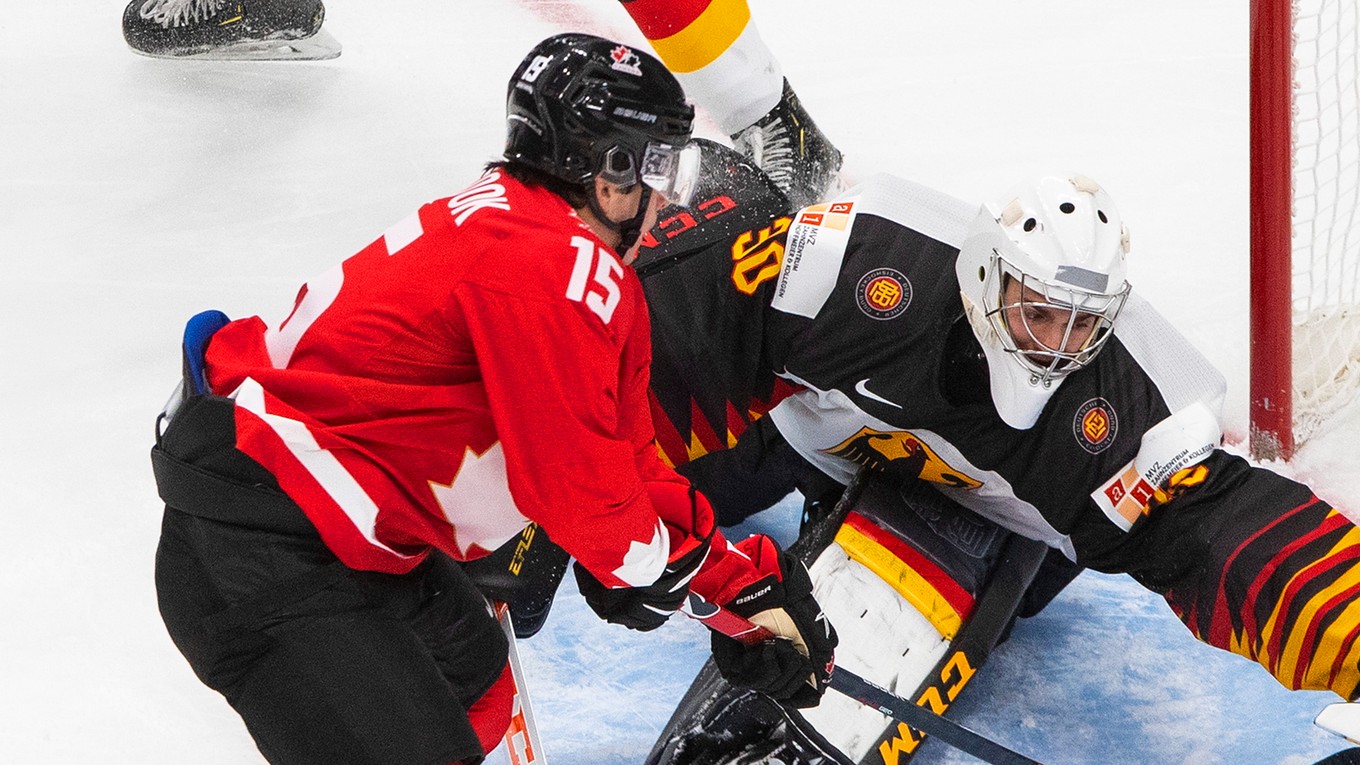 Kanadský útočník Alex Newhook.