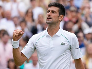 Srbský tenista Novak Djokovič. 