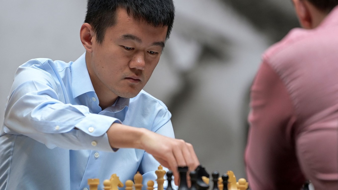 Čínsky šachista Ting Li-žen.