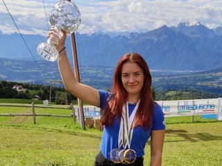 Nikola Fričová vyhrala Svetový pohár v lyžovaní na tráve. 