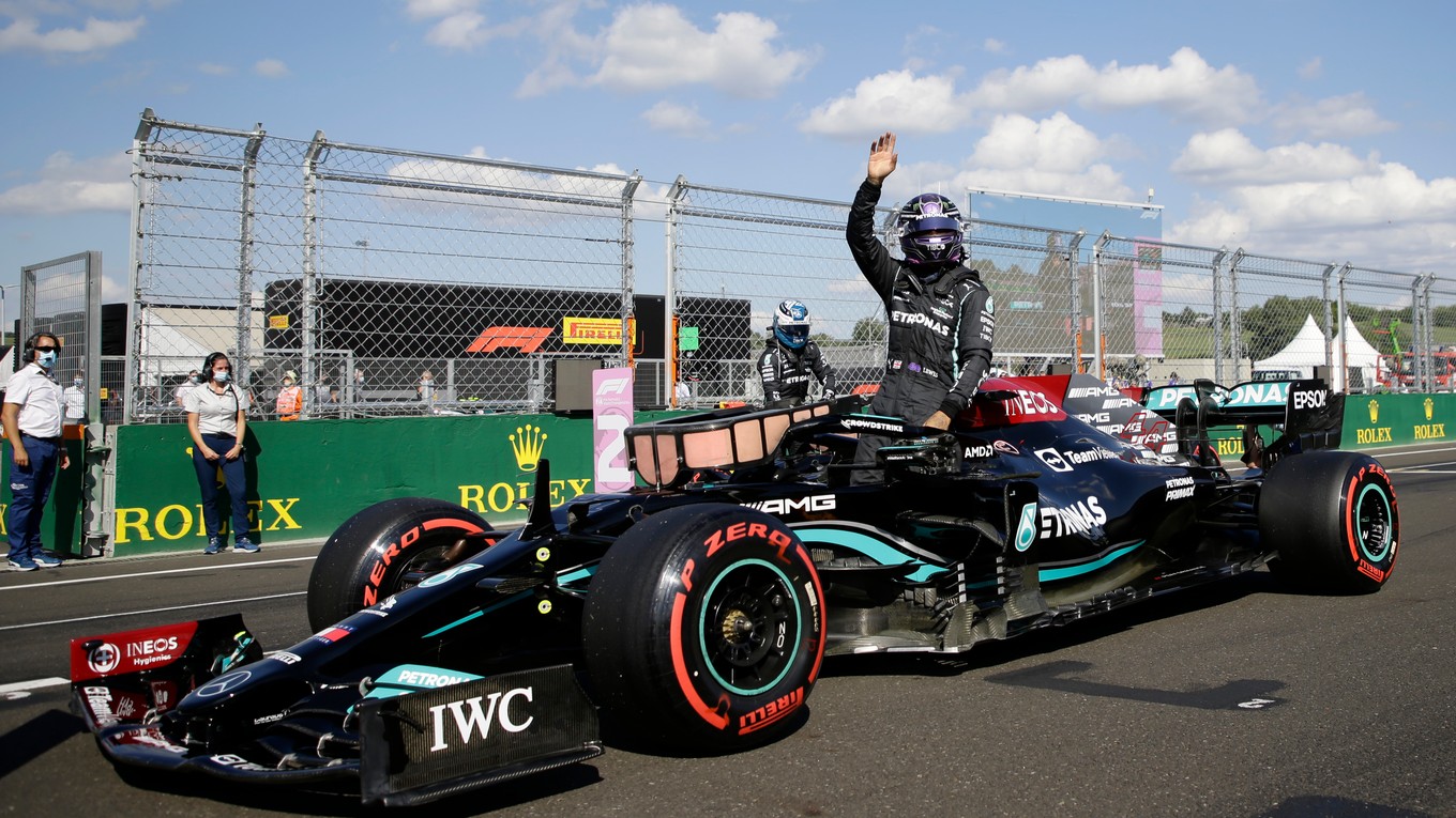 Lewis Hamilton vyhral kvalifikáciu na VC Maďarska 2021.