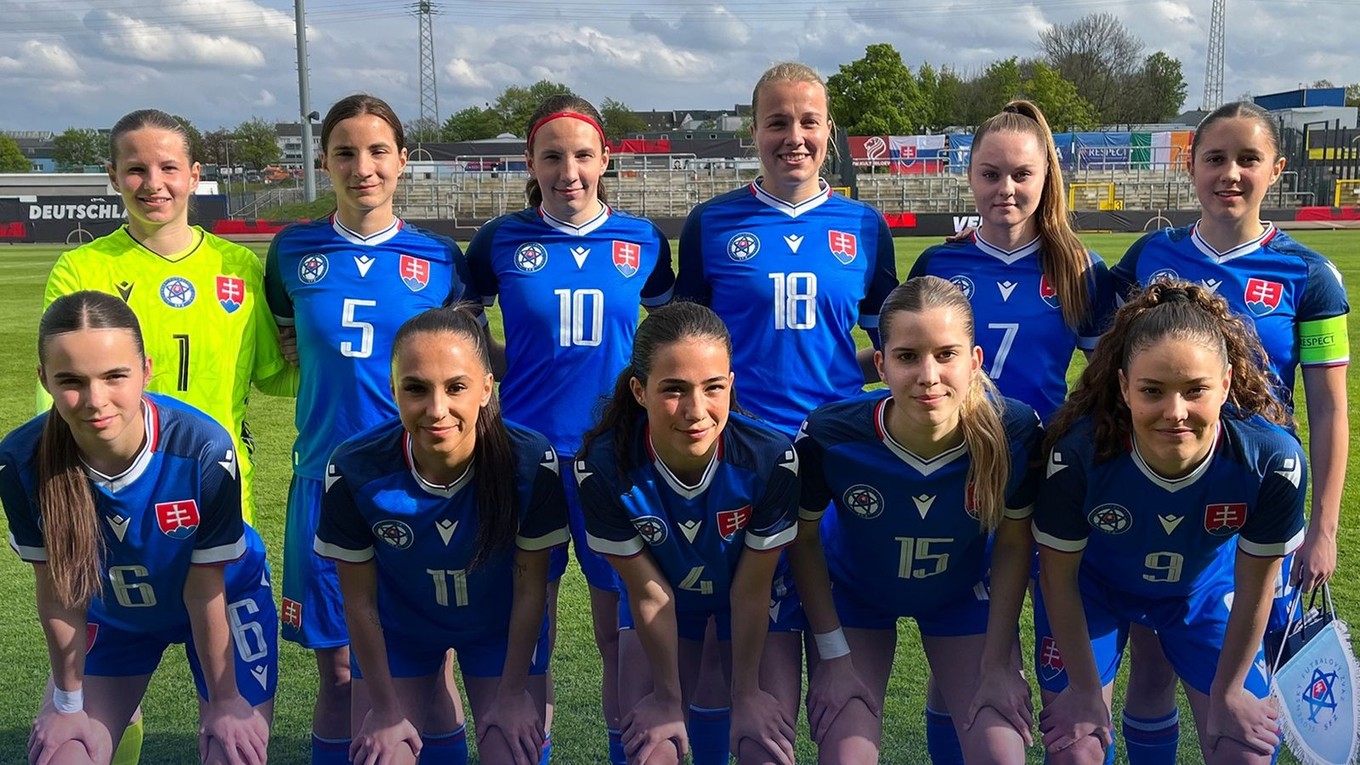 Slovenské futbalistky do 19 rokov.