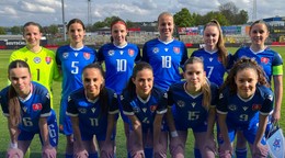 Slovenské futbalistky do 19 rokov.