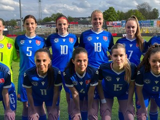Slovenské futbalistky do 19 rokov.