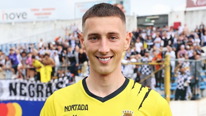 Slovenský útočník Róbert Boženík v drese tímu Boavista FC.