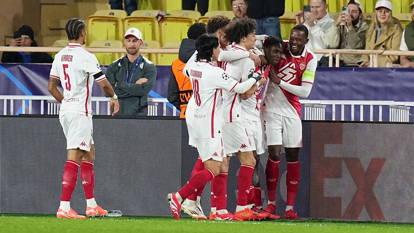 Futbalisti AS Monaco sa tešia z gólu v zápase proti Aston Ville.