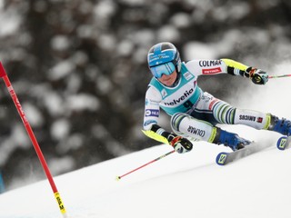 Slovinská lyžiarka Meta Hrovatová.