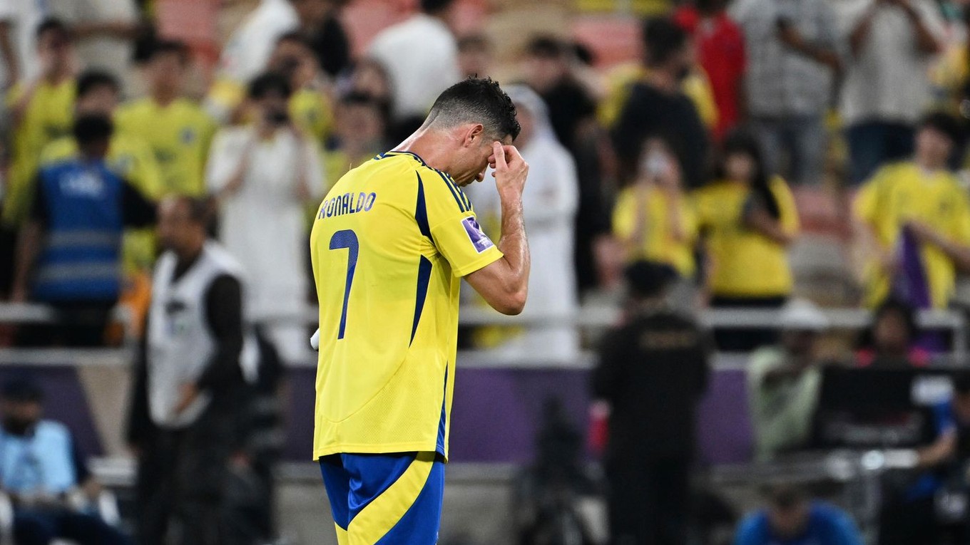 Cristiano Ronaldo v drese Al-Nassr FC.