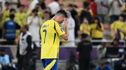 Cristiano Ronaldo v drese Al-Nassr FC.