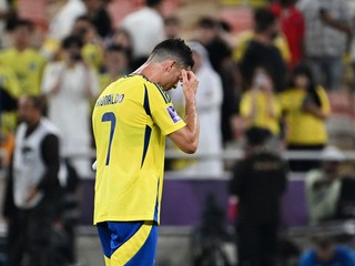 Cristiano Ronaldo v drese Al-Nassr FC.