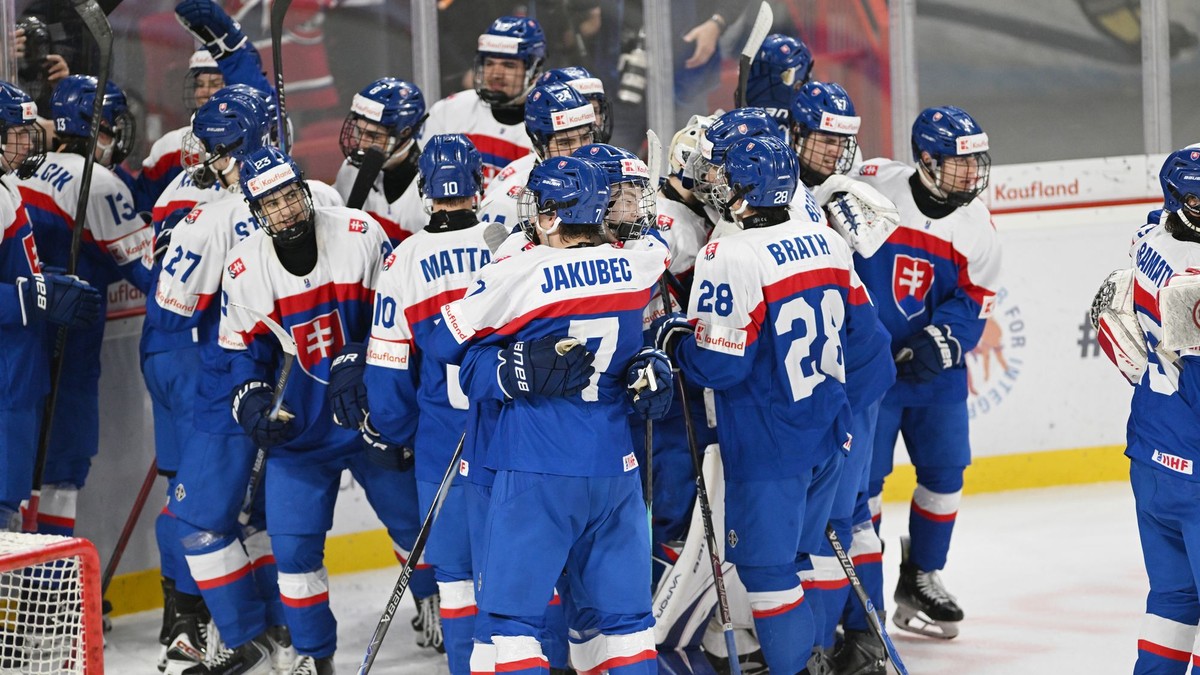 Slovenskí hokejisti do 18 rokov