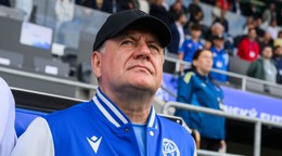 Na snímke je tréner slovenskej futbalovej reprezentácie Vladimír Weiss st.