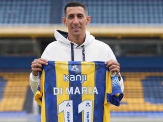 Angel Di Maria s dresom Rosaria