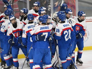 Slovenskí hokejisti do 18 rokov