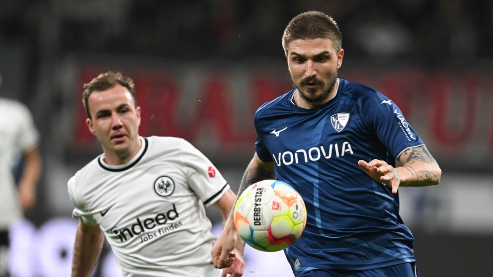 Zápas Eintracht Frankfurt - Vfl Bochum.