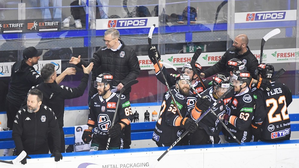 Hokejisti HC Košice.