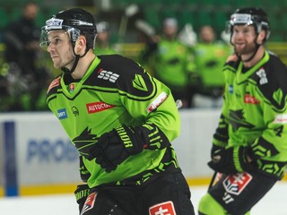 Hokejisti Vlci Žilina.