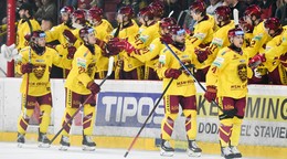 Radosť hokejistov Trenčína