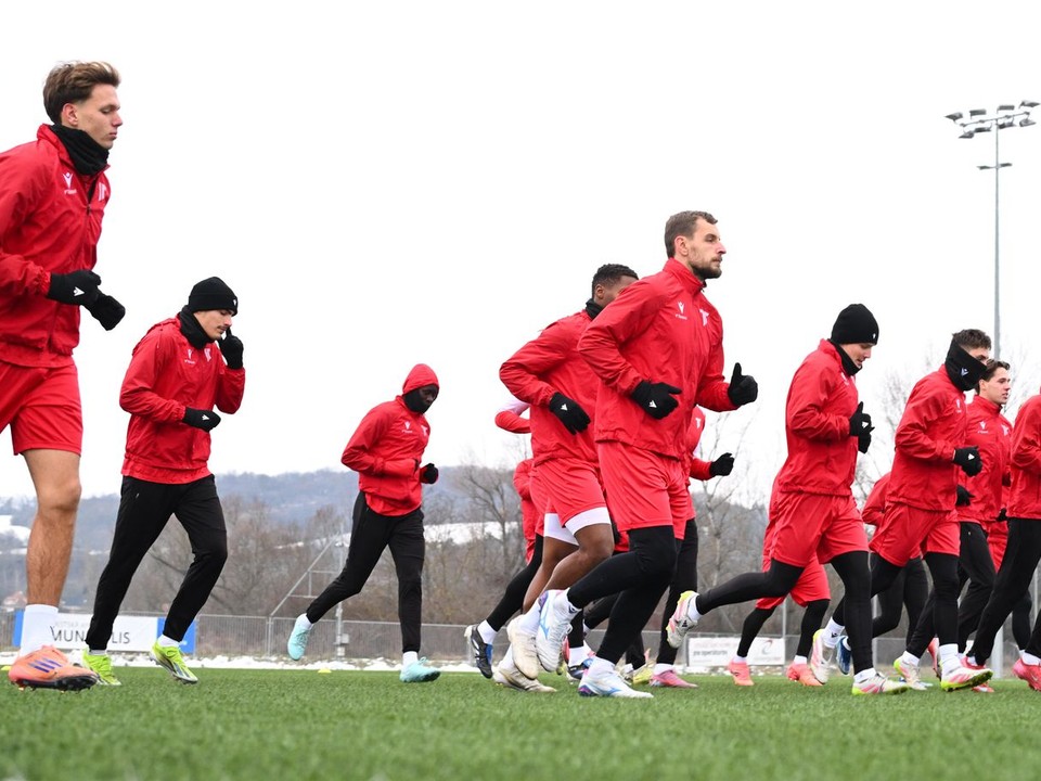 Futbalisti AS Trenčín.