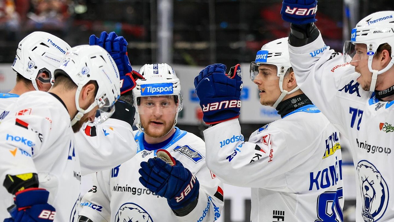 Hokejisti HC Kometa Brno.