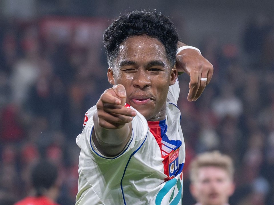 Endrick oslavuje gól