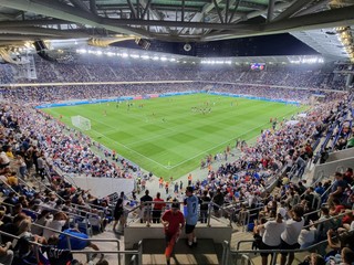 Národný futbalový štadión (Tehelné pole) hostí aj finálový zápas EURO U21 2025 (ME vo futbale do 21 rokov).