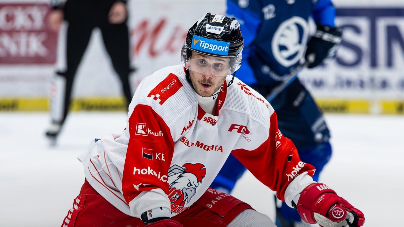 Viliam Čacho v drese Olomouca